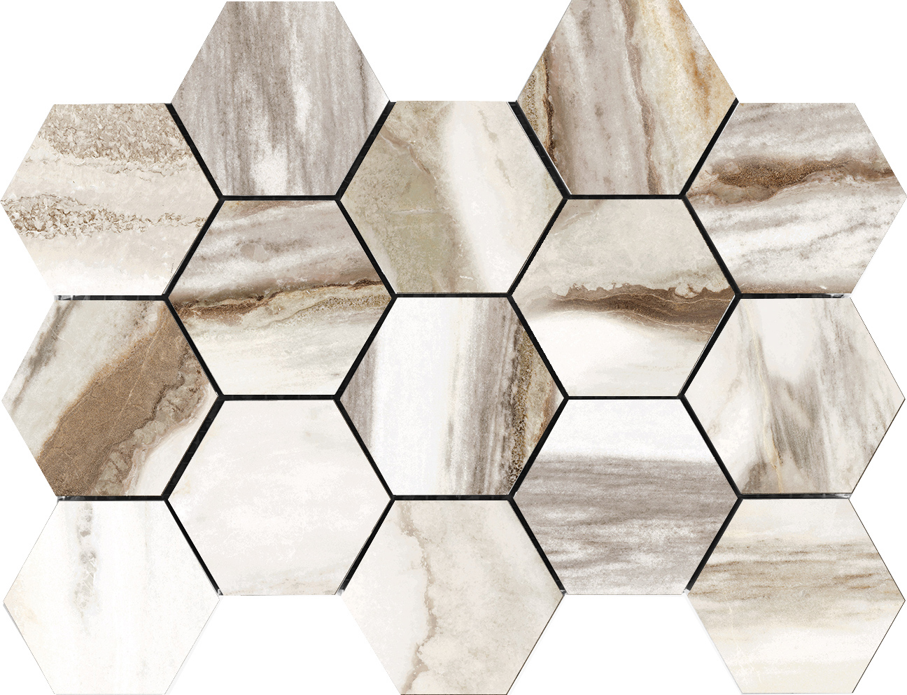  ALMOND 32,5X22,5 HEX