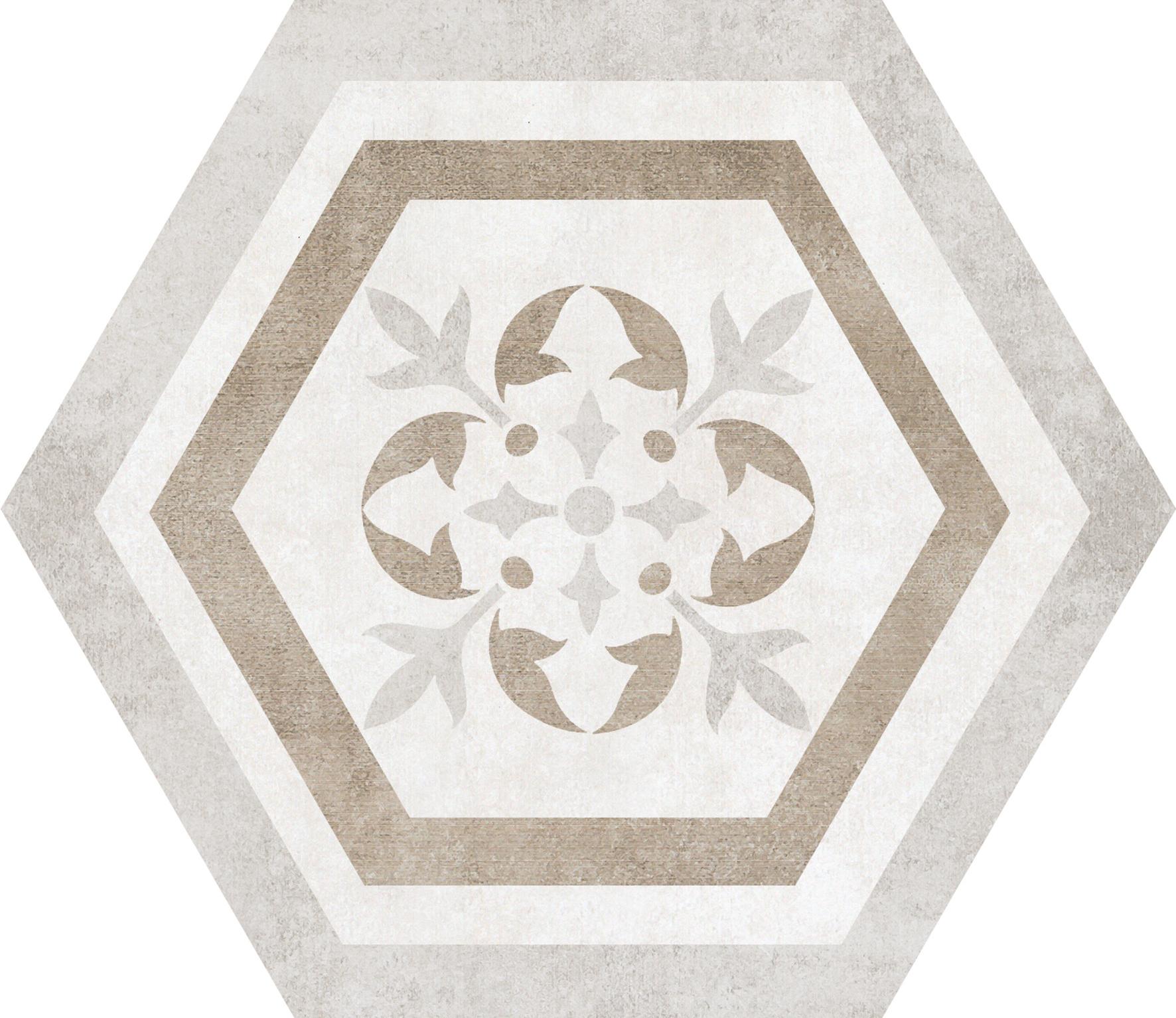 AT.HEX.ALPHA MIX-BEIGE 25,8x29 HEXAGON